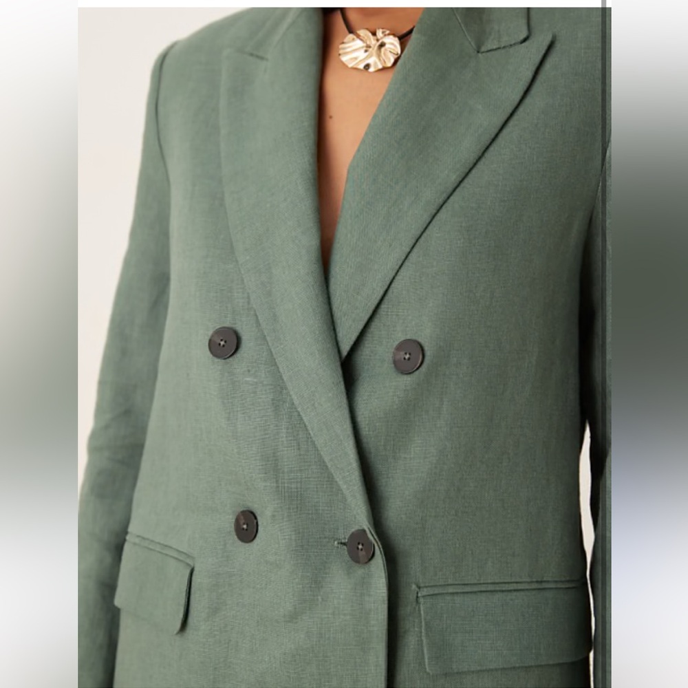 New Polo by Ralph Lauren Dark Green Women's Blazer size 2 - Picture 13 of 16